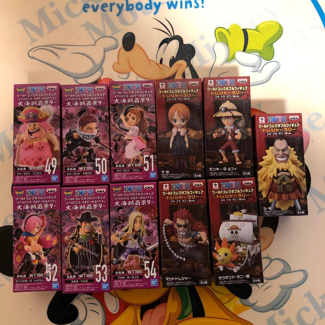 ワンピースワールドコレクタブルフィギュア　まとめ売り