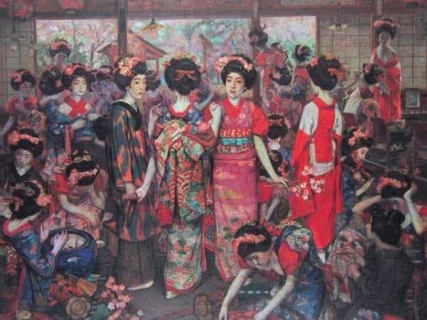 中沢弘光、「踊りの前」、希少画集・額装画、日本製・新品額縁にて額装致します 2026年最新】Yahoo!オークション -中沢弘光の中古品・新品・未使用品一覧