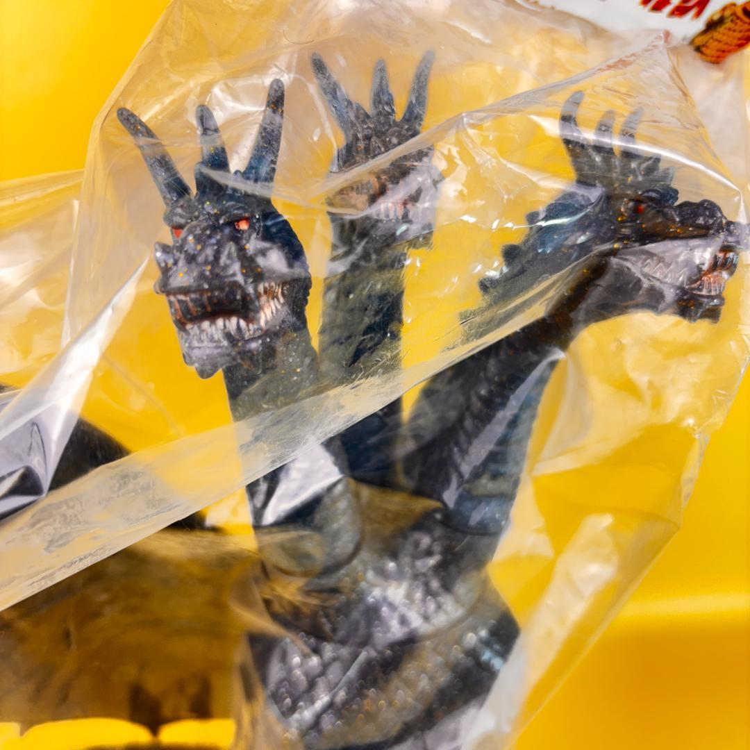 マルサン　４５０　キングギドラ　濃紺ラメ クラシックキングゴドラス450 マルサンブルーver.＋昭和ジュラシック