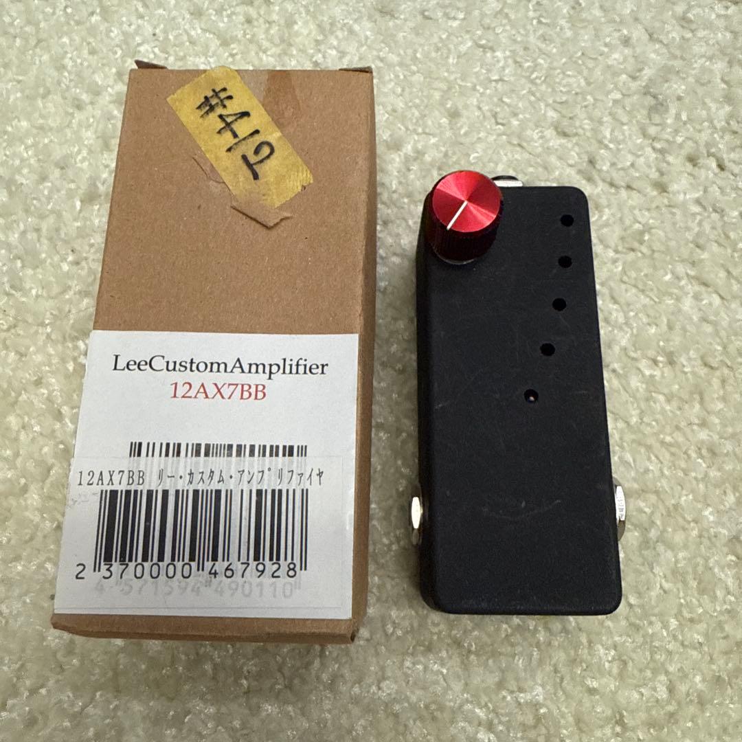 LeeCustomAmplifier 12AX7BB ギターエフェクター　箱付き