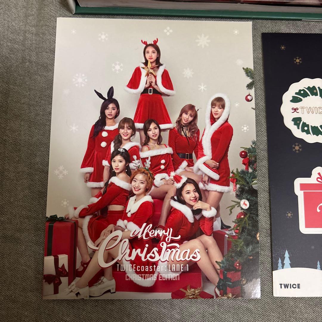 TWICEcoaster LANE1 クリスマス エディション トレカ付き 廃盤 - メルカリ
