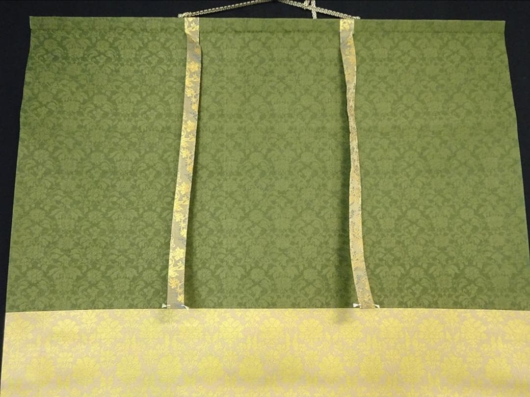 複製】掛軸 尾形光琳『躑躅図』大塚巧藝社 絹本 共箱付 掛け軸 a110516