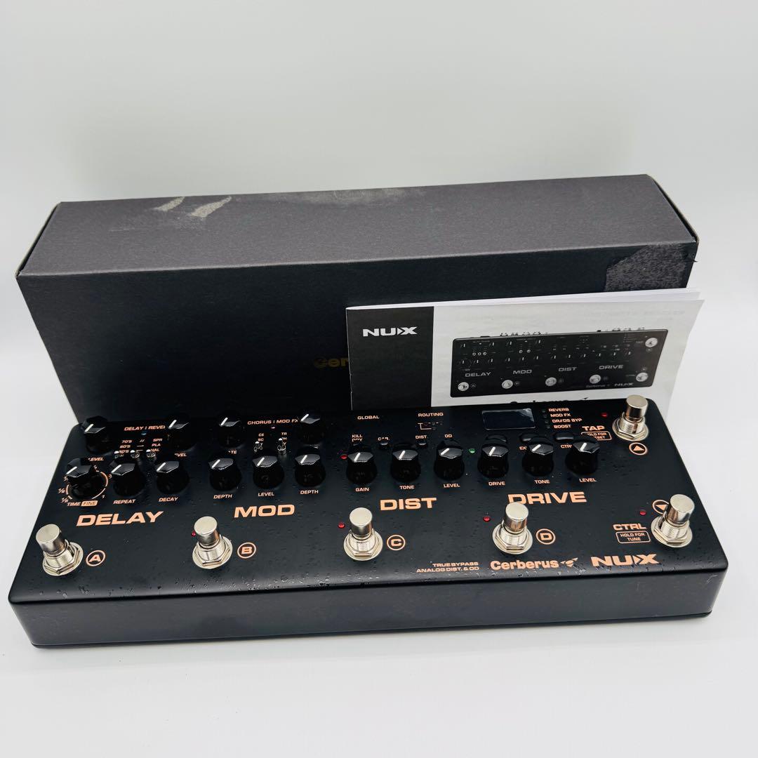 【極美品】NUX Cerberus ケルベロス マルチエフェクター