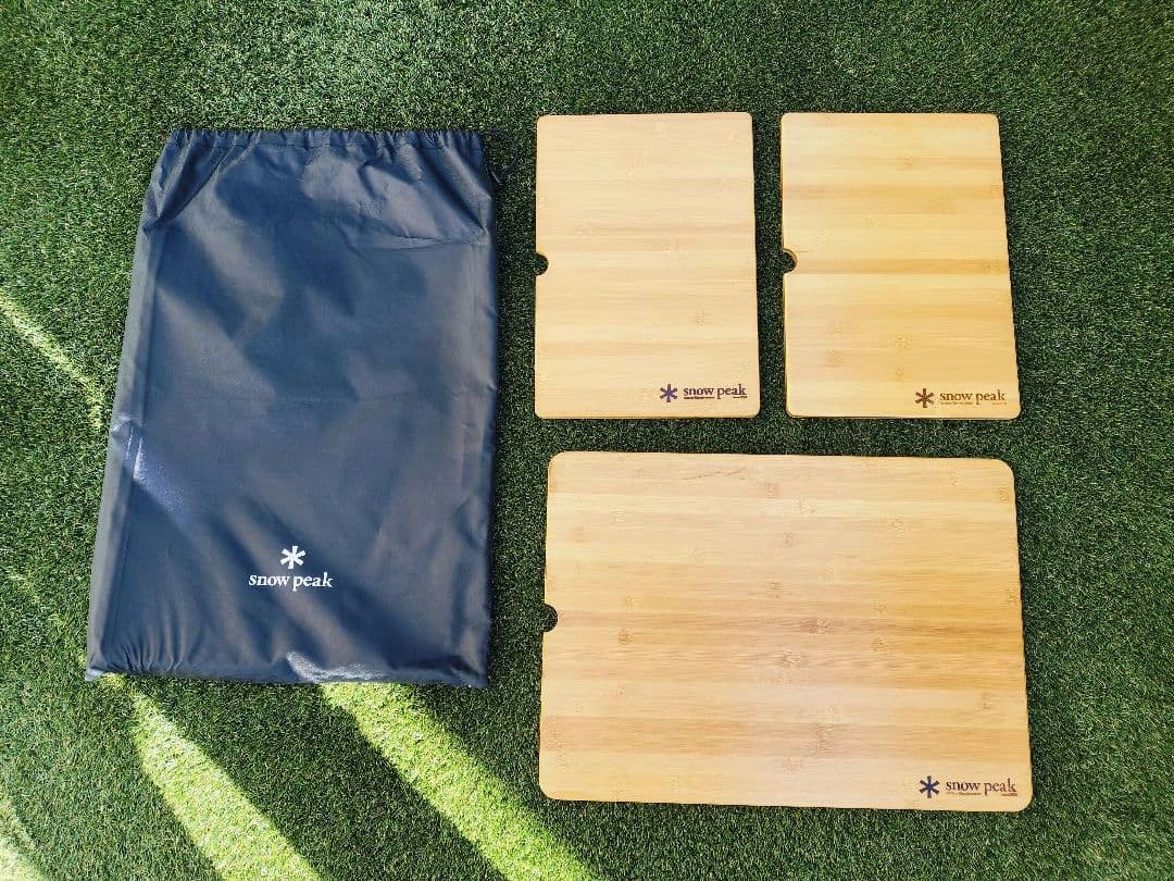 ☆希少☆初期型☆peak IGT ウッドテーブル ３枚セット　ケース付 Amazon.co.jp: Naturehike 公式ショップ アウトドアテーブル