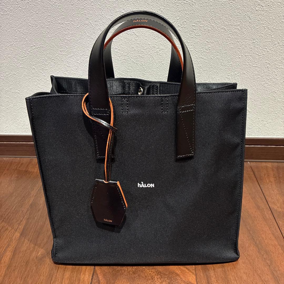 hALON ブラック トートバッグ