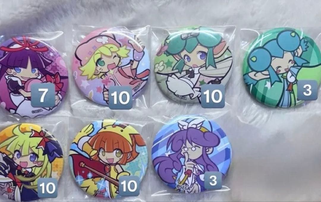 みどびよ ぷよぷよ ぷよクエ 缶バッジ セガストア まとめ売り ぷよぷよ!!クエスト』缶バッジコレクション（全10種） | トピックス