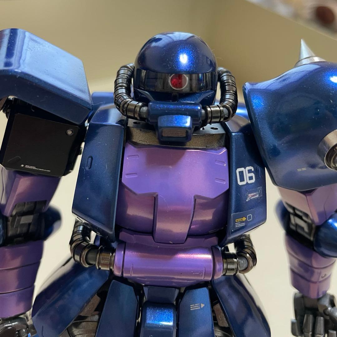 【オリジナル塗装、完成品】ザクII 黒い三連星仕様 Ver.2.0 Amazon | MG 1/100 MS-06R-1A 高機動型ザクII 黒い三連星仕様 Ver.2.0