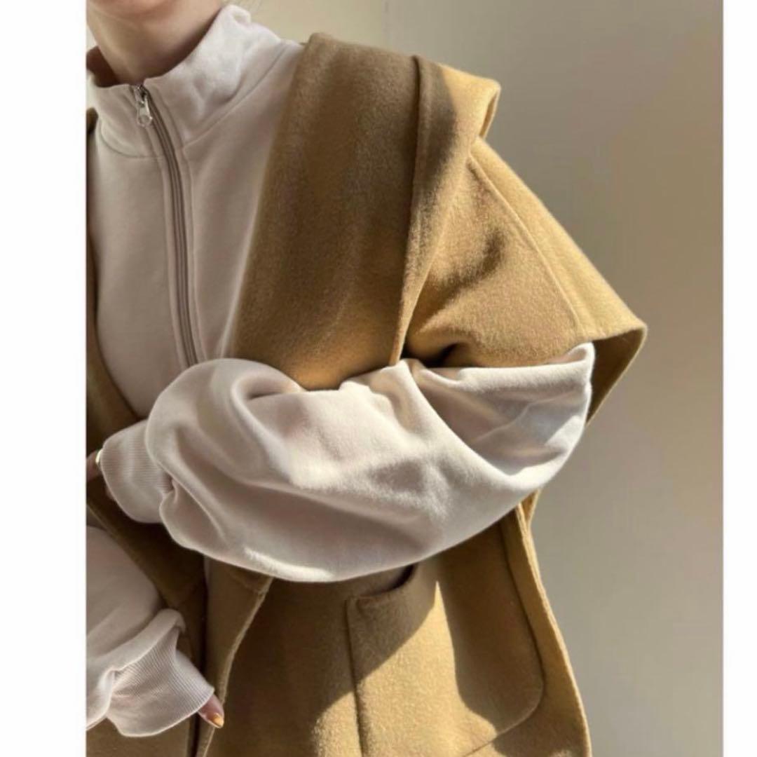 ジャケット・アウター howdy handmade hood vest