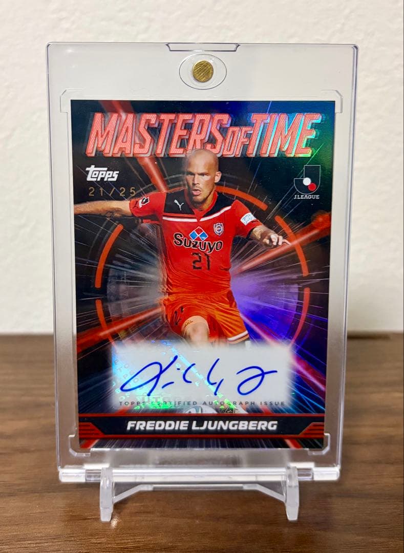 topps 2025 ユングベリ 清水エスパルス 直筆サイン入り09/99