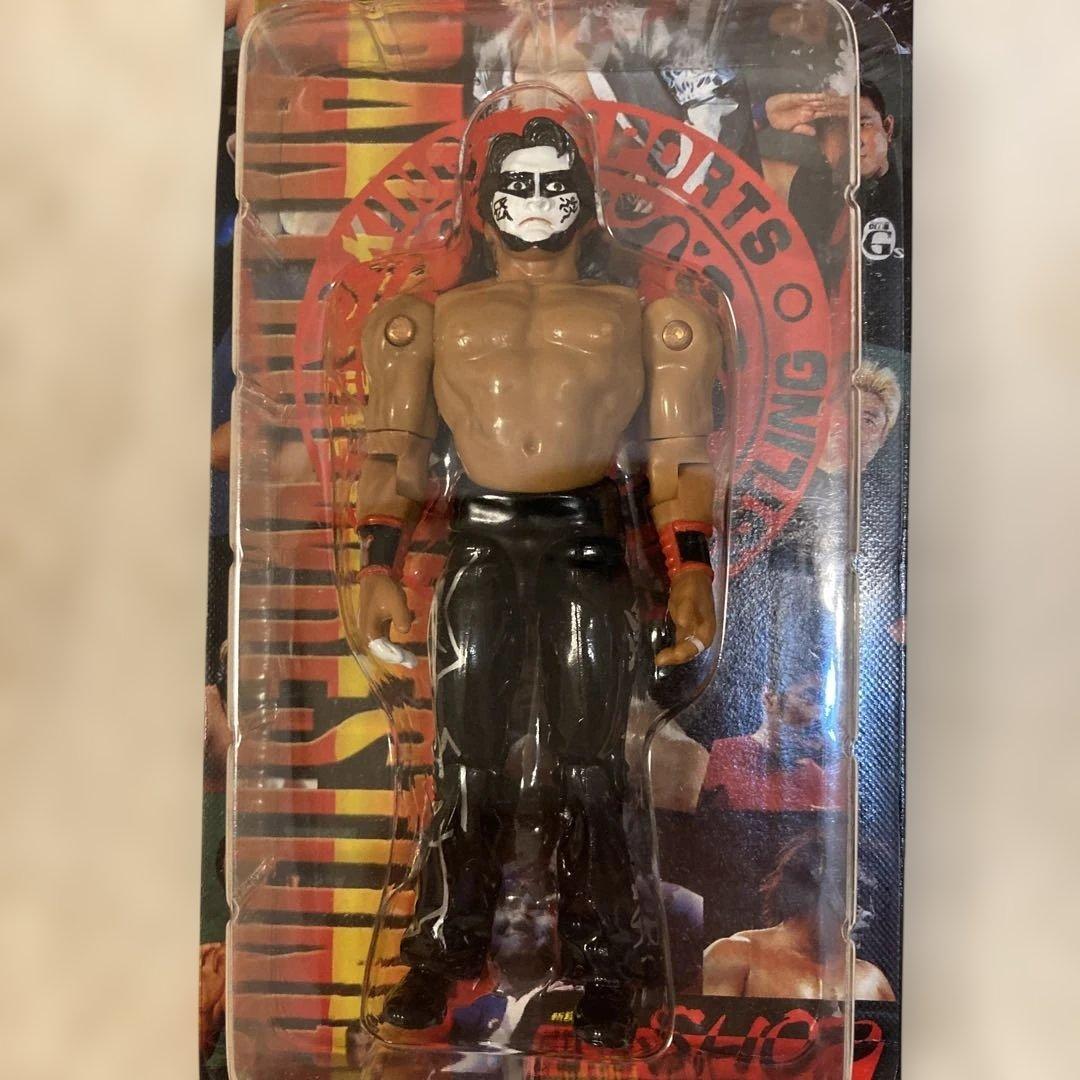 未開封】 新日本プロレス フィギュアセット グレートムタ、黒使無双