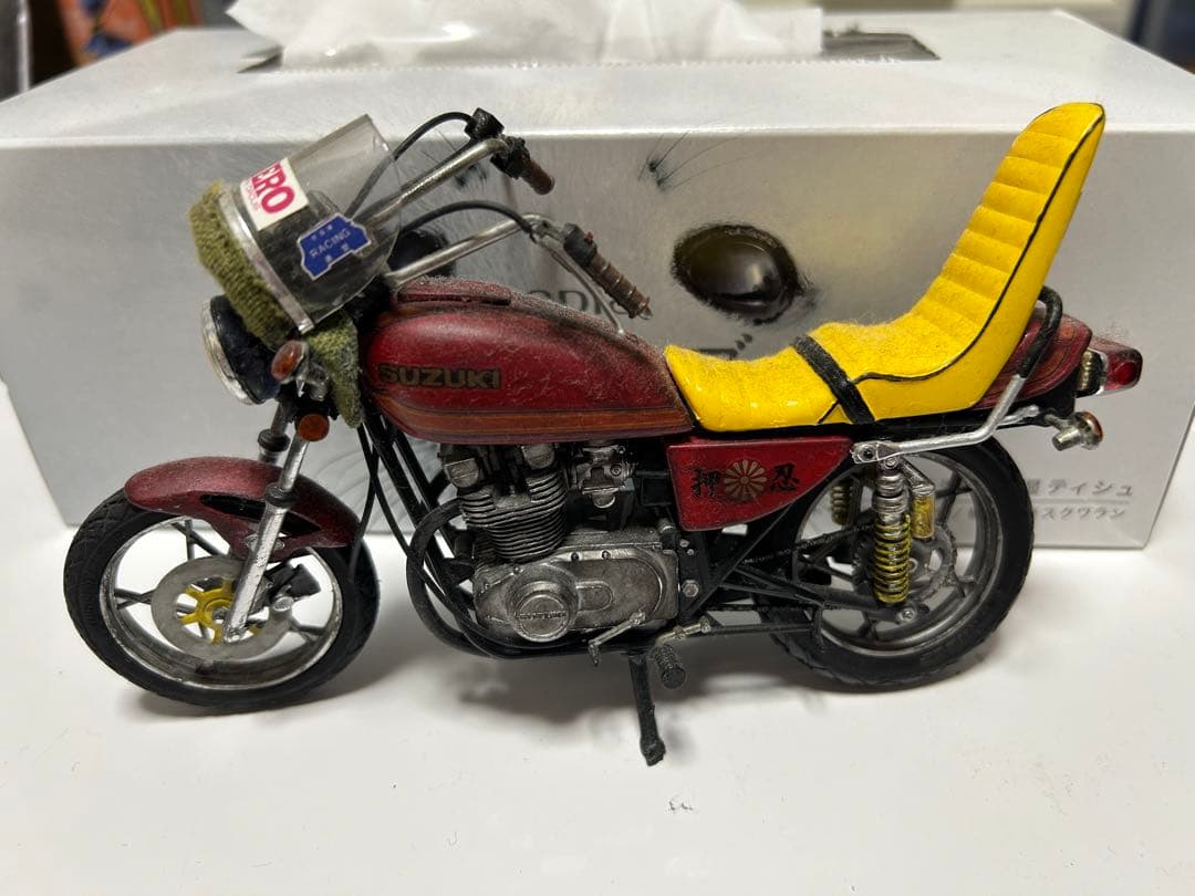 バイクプラモデル 族車プラモデル GS400オマケ - メルカリ