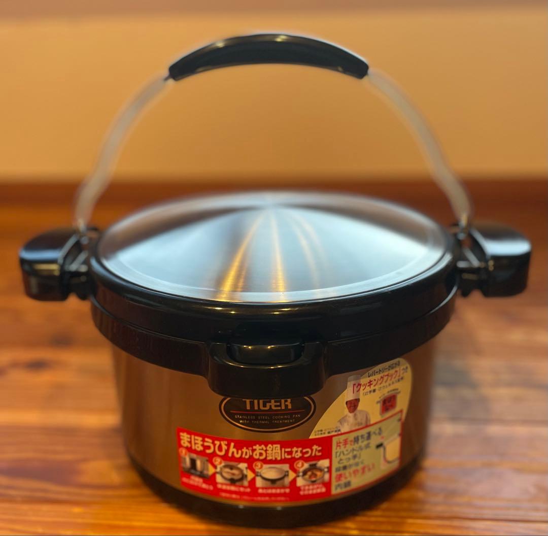 TIGER タイガー　保温調理鍋　真空ステンレス　NFB-A360 未使用品