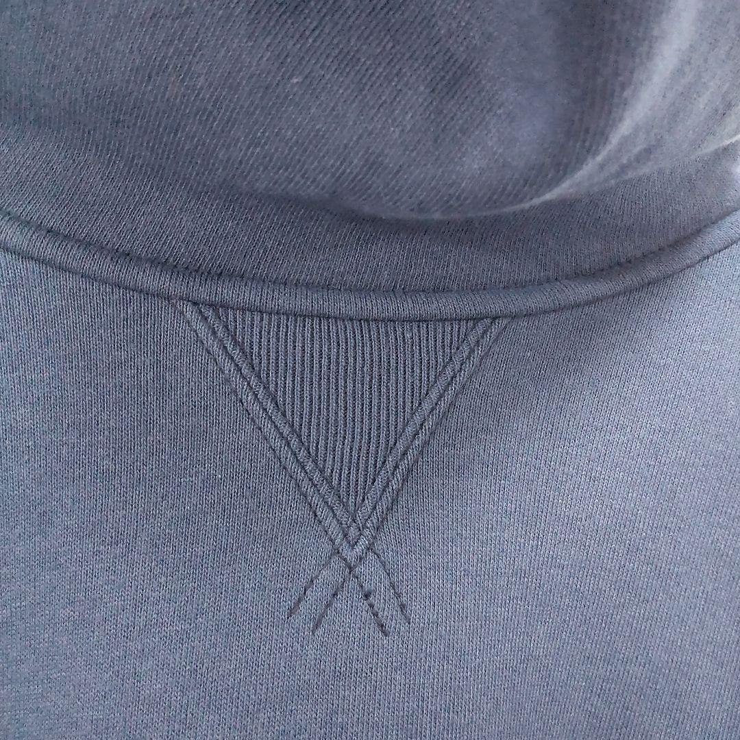 HELLER´S CAFE 後付け 両V パーカー 40 ネイビー 裏起毛