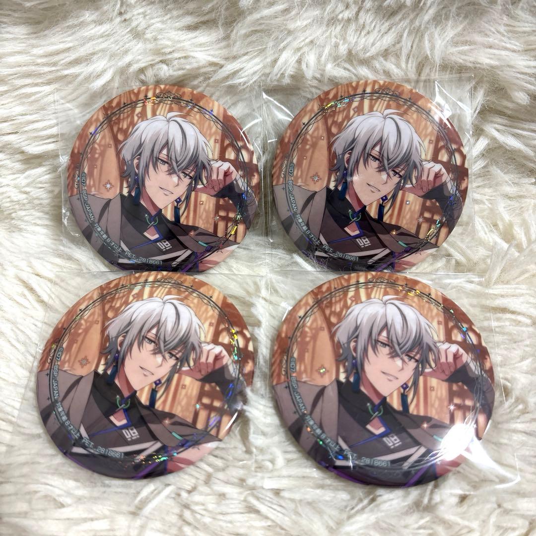 アイドリッシュセブン アイナナ ホログラム缶バッジ 八乙女楽 4個