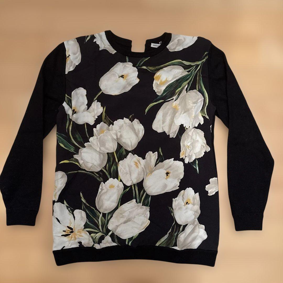 DOLCE&GABBANA ドルガバ　フラワーニット