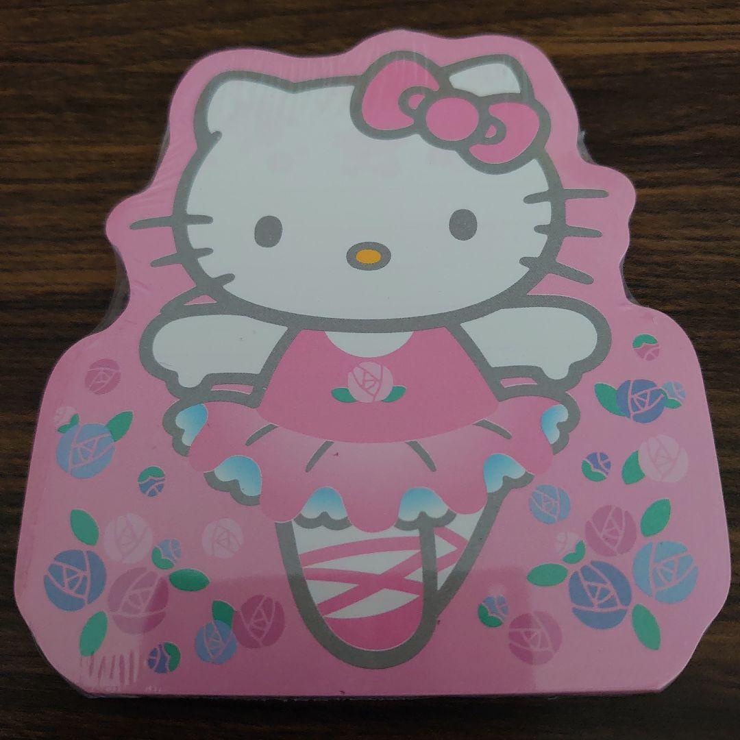 d*7様 新品未使用‪♡海外限定ハローキティダイカットメモ♪バレリーナ