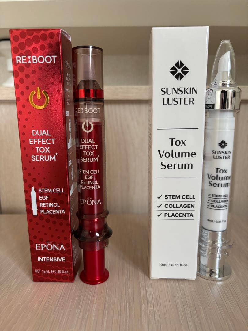 新品】韓国で大人気！ EPONAとSUNSKIN LUSTERの2点セット！！ - メルカリ