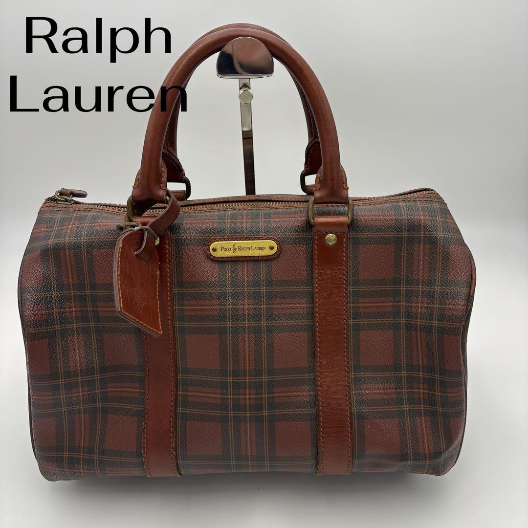 ✨焼きそばパンさま専用です✨ ポロラルフローレン　ボストンバック　ブラウン系