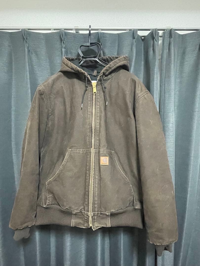 Carhartt アクティブジャケット　メキシコ製　J130-DKB ブラウン系