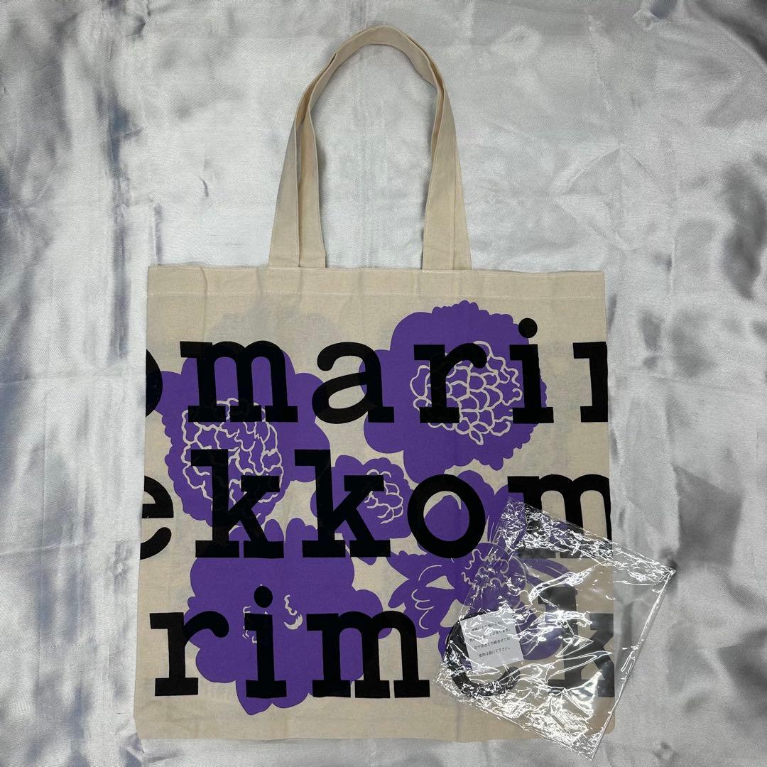 marimekko マリメッコ トートバッグ ノベルティ - メルカリ