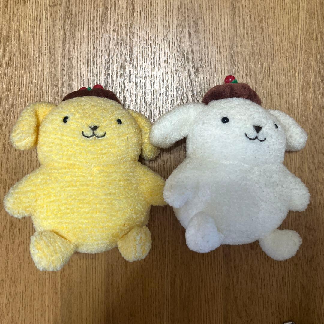 美品】ポムポムプリン レトロ ぬいぐるみ 初期 レア - メルカリ