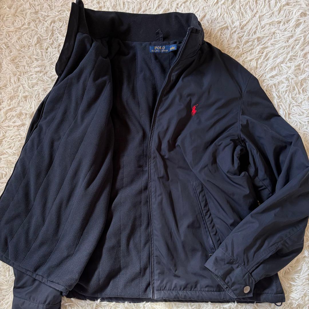 現行 希少2XL相当ポロラルフローレン ジャケット ブルゾン ポニー刺繍2way