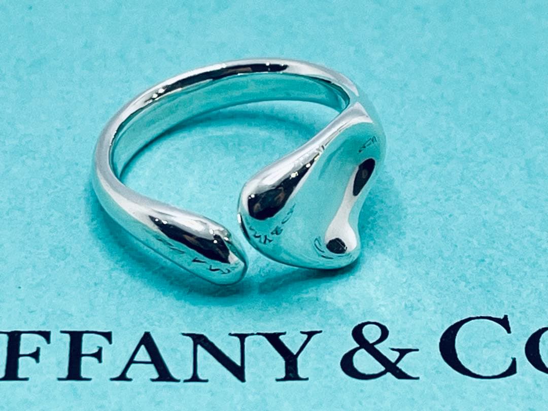 h880 ティファニー　フルハート　リング　シルバー　925 約10号