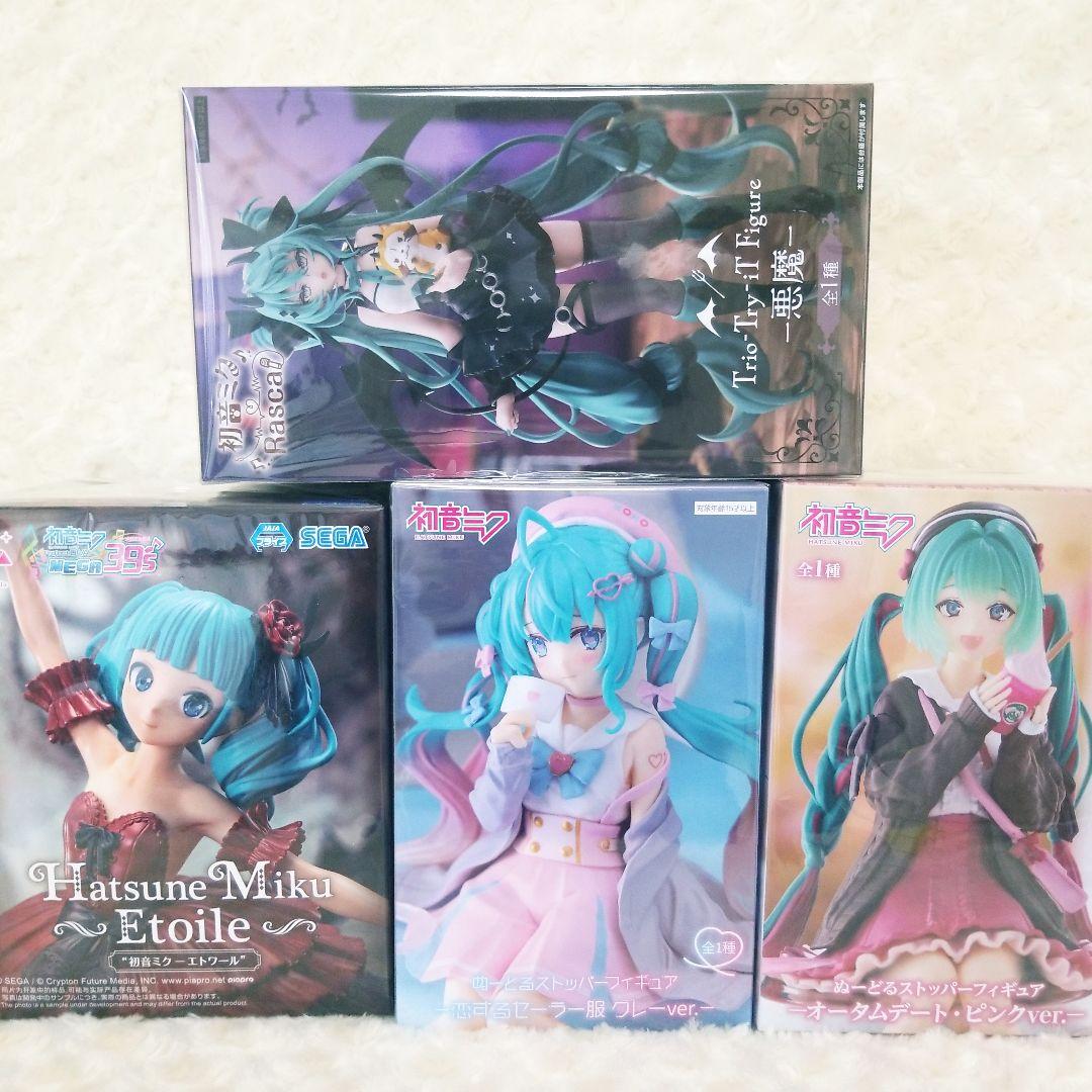 初音ミク フィギュア 4体まとめ売り - メルカリ