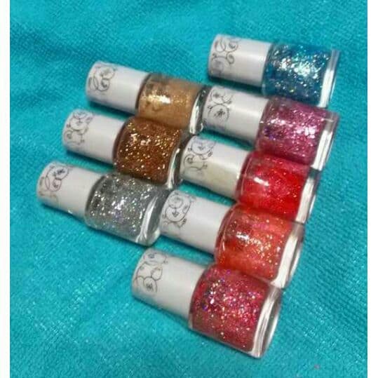 マリ・クレール＊ラメ入りネイル8本