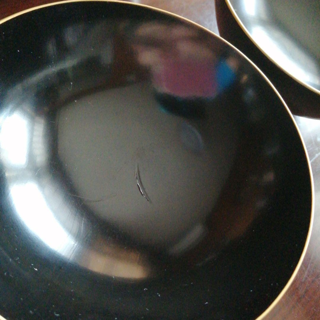 輪島塗　金彩蓋付吸物椀　10客　11.7cm　大正期