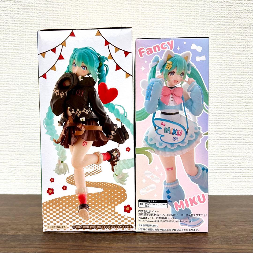 初音ミク Fashion フィギュア Outdoor Fancy 2個セット - メルカリ
