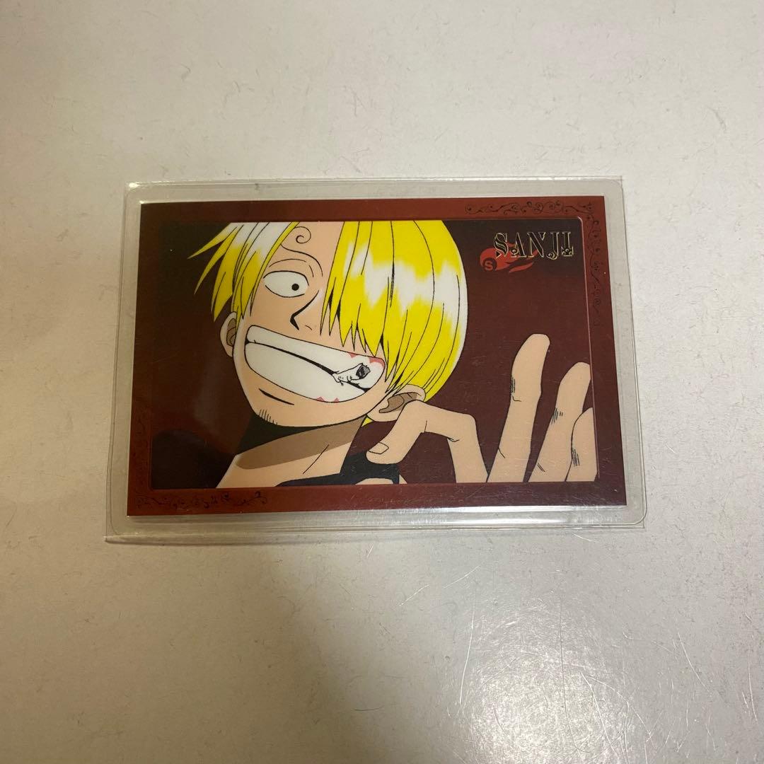 ONEPIECE サンジ ラミネートカード ラミカード 当時物 レア 希少