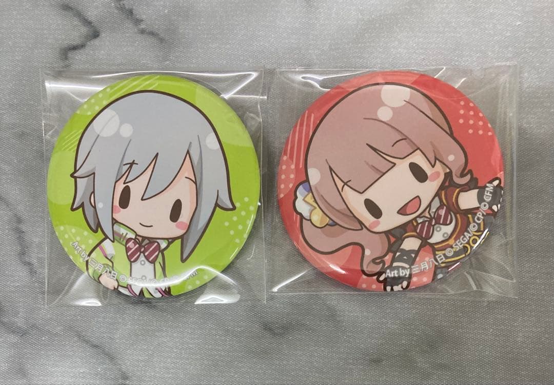 プロセカ 缶バッジ 日野森志歩 望月穂波 - メルカリ