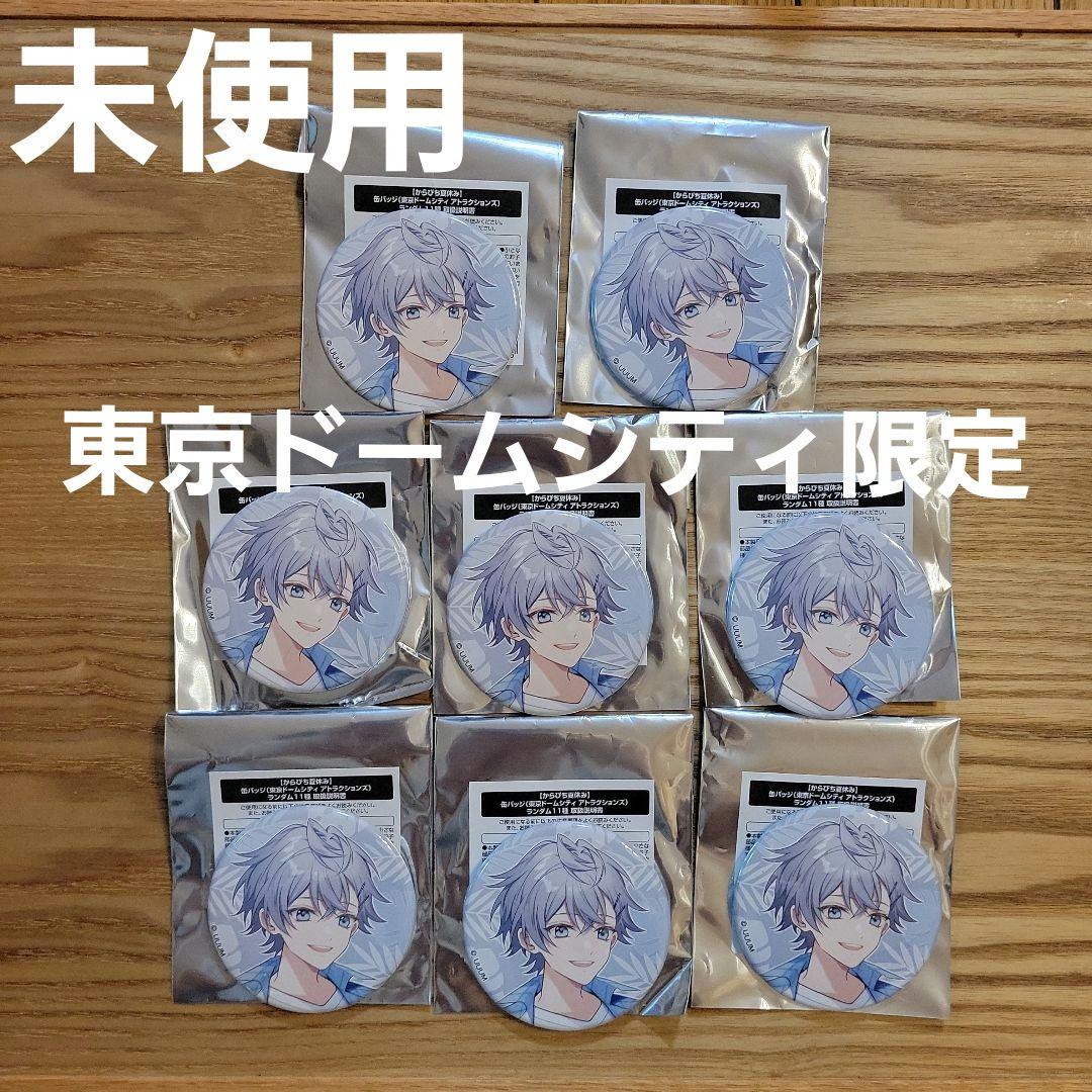 ヒロ 缶バッジ 東京ドームシティ からぴち夏休み カラフルピーチ から