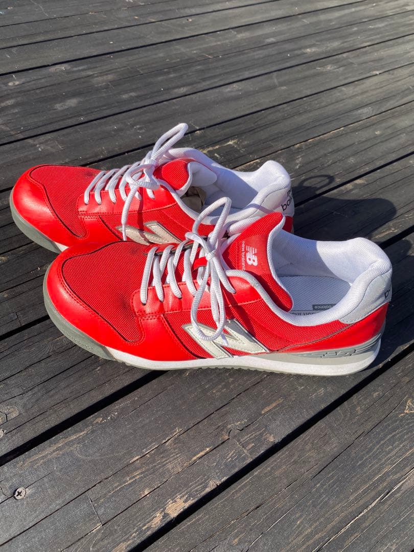 new balance ニューバランス　安全靴　赤　28.0cm