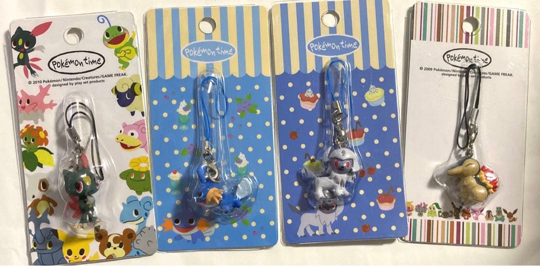 Pokémon time ストラップ　4点セット