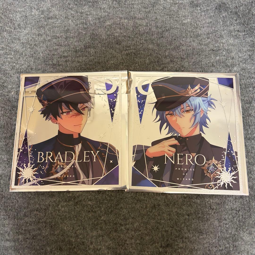 まほやく 6周年 クリア色紙 ブラッドリー ネロ - メルカリ