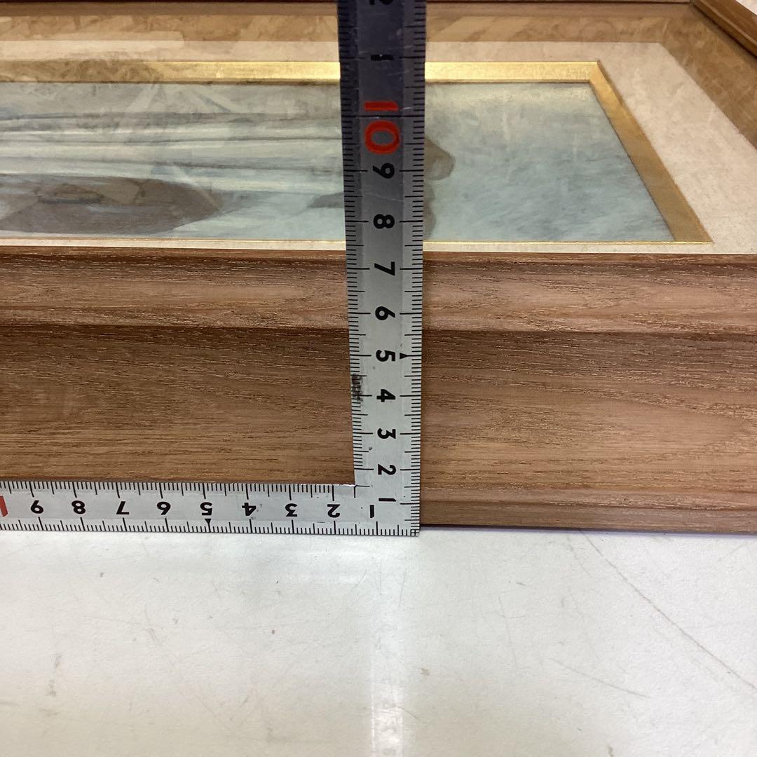 ルノワール名画額装オレンチ籠の女 A.C.P 複製画（1889） c-88 - メルカリ