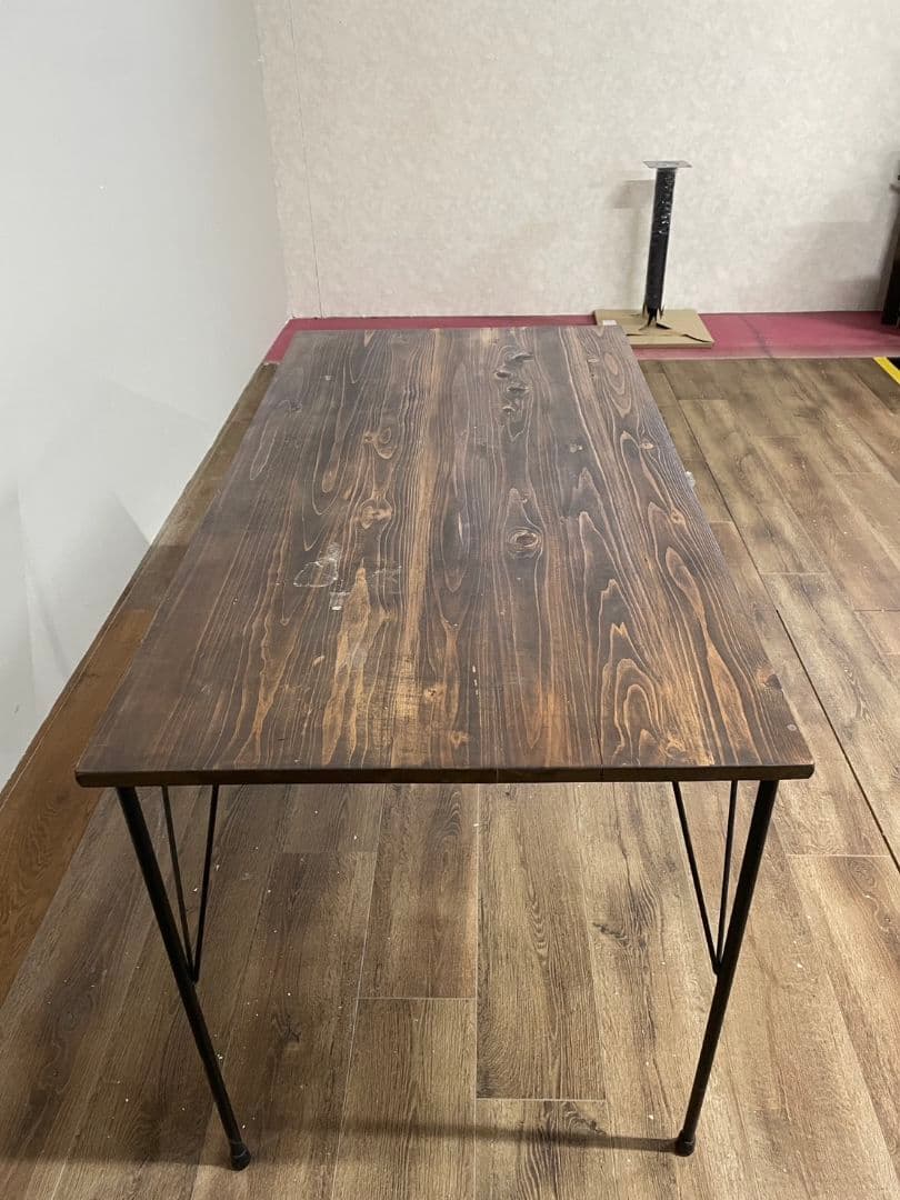 ウォールナット色　カウンターテーブル　ダイニングテーブル　幅120 シギヤマ家具工業 ダイニングテーブル カウンターテーブル 幅 120 cm