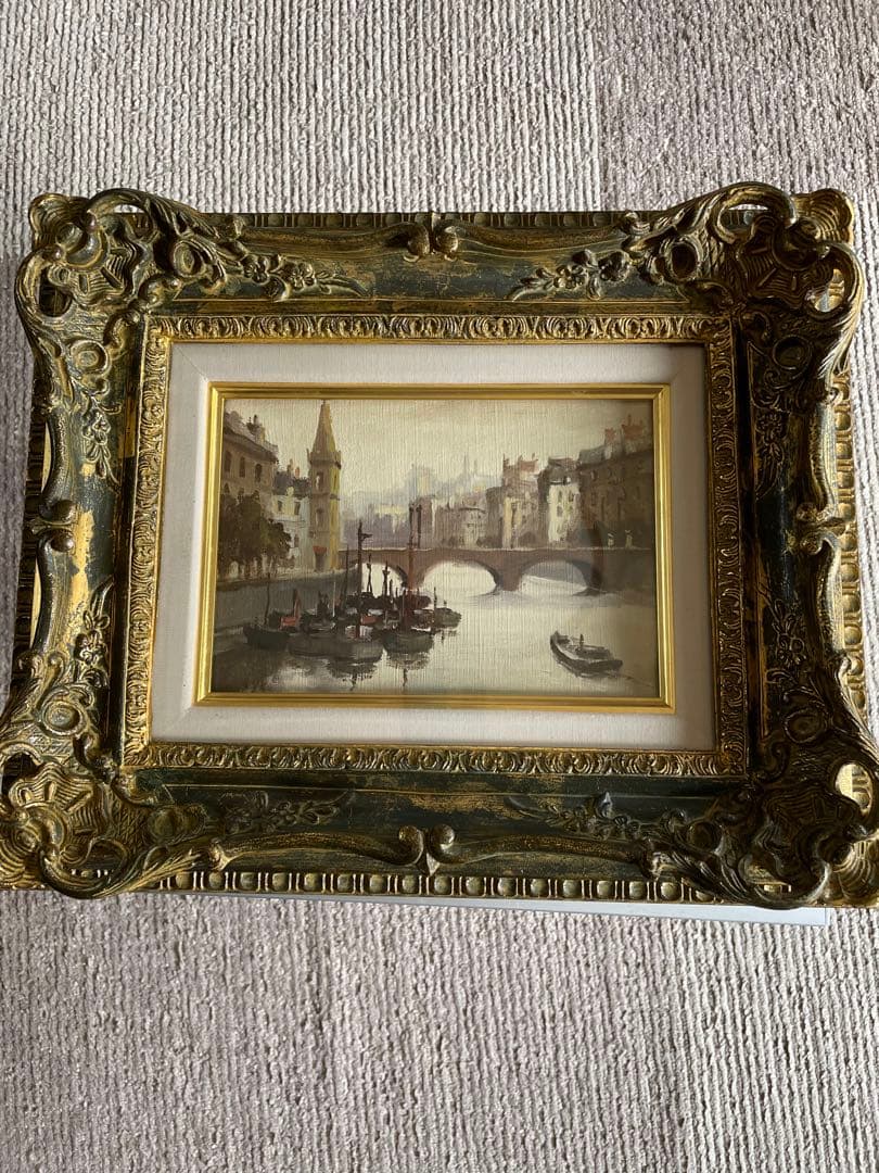 内田晃　【晩秋のセーヌ】