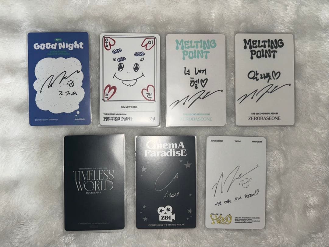 ZEROBASEONE キムジウン トレカ まとめ売り - メルカリ