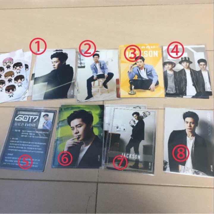 GOT7 スタコレカードセット GOT7 公式グッズ [ 6th Fan Meeting Goods - GOTOON Polaroid