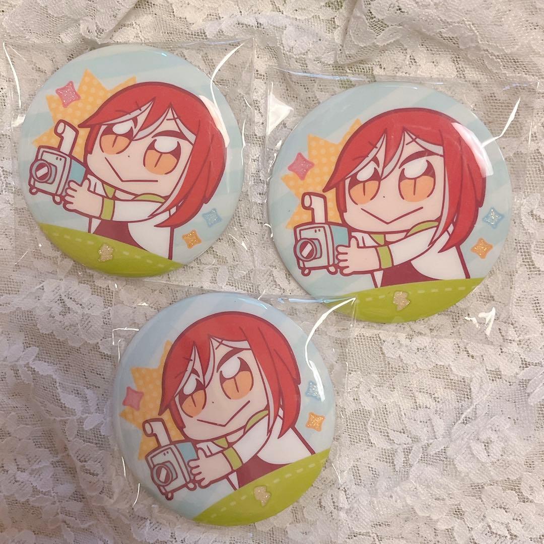 ぶくスタ 夏目 缶バッジ - メルカリ