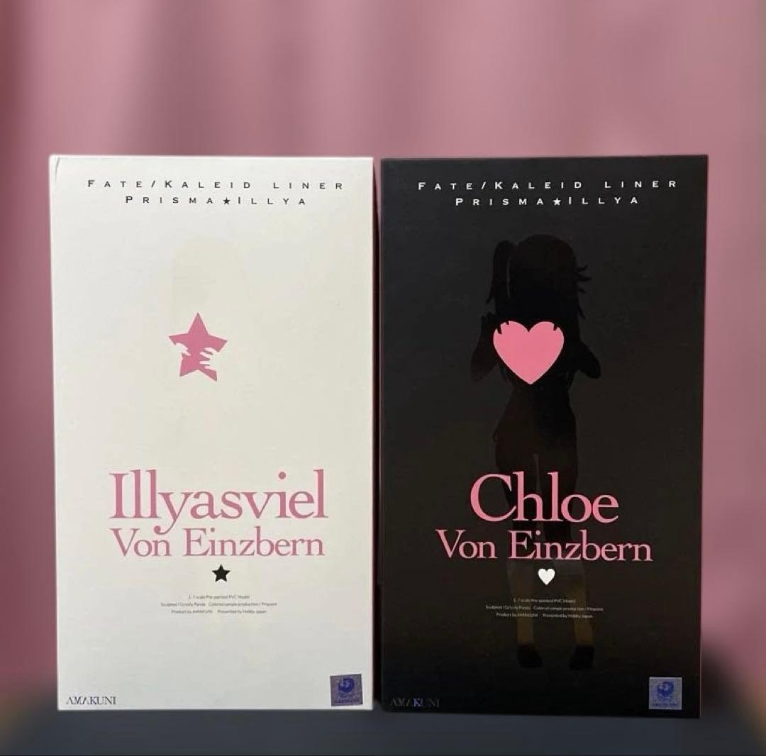 AMAKUNI イリヤ クロエ Fate プリズマ☆イリヤ フィギュア セット