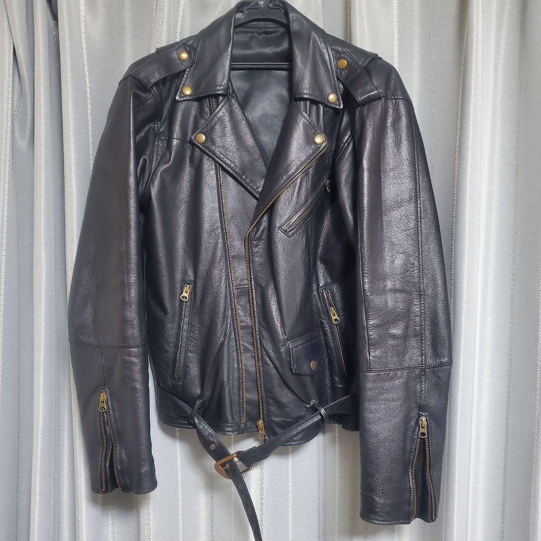 【本革】ダブルライダースジャケット 楽天市場】レザージャケット ライダース ダブル ダブルライダース