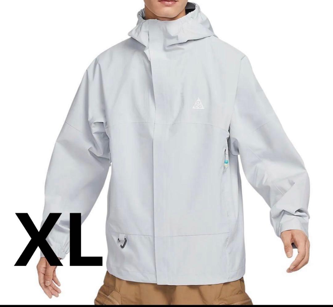 NIKE ナイキ　XL ジャケット DV9416-025 ホワイト NIKE（ナイキ）の「NIKE ACG SF CASCADE RAIN HOODIE JACKET DV9416