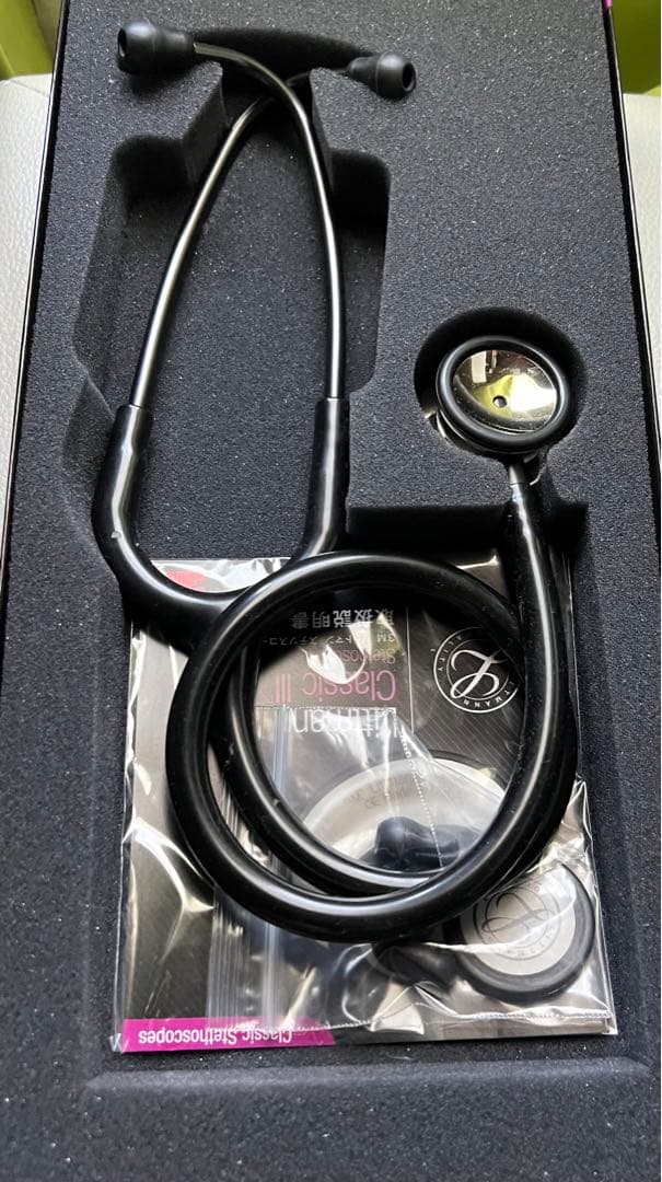 聴診器(ブラック)