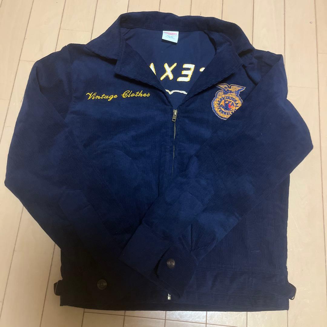 FFAジャケットGDDOSDC&CO ネイビー コーデュロイ M