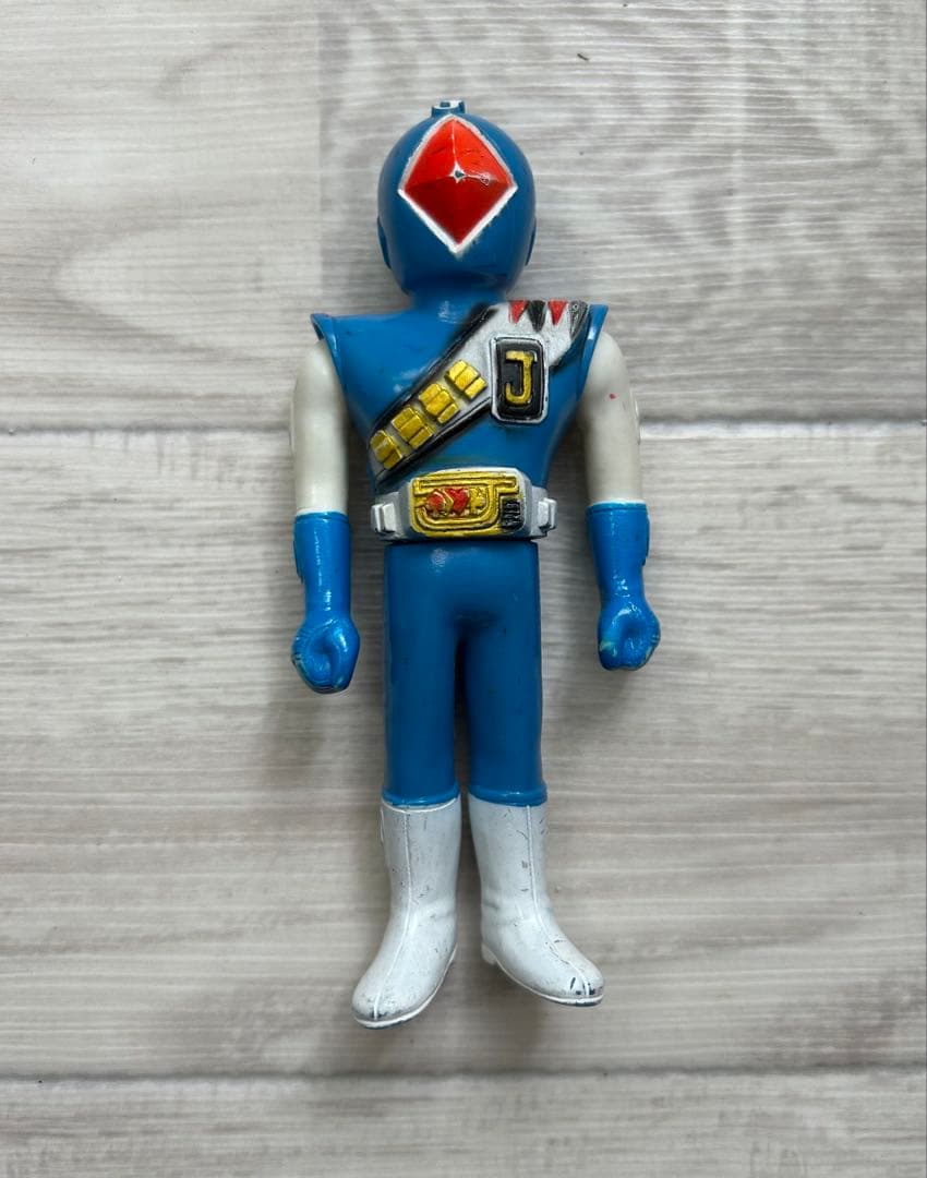 【当時物】ジャッカー電撃隊　ダイヤジャック　ポピー　戦隊ブルー　昭和レトロ