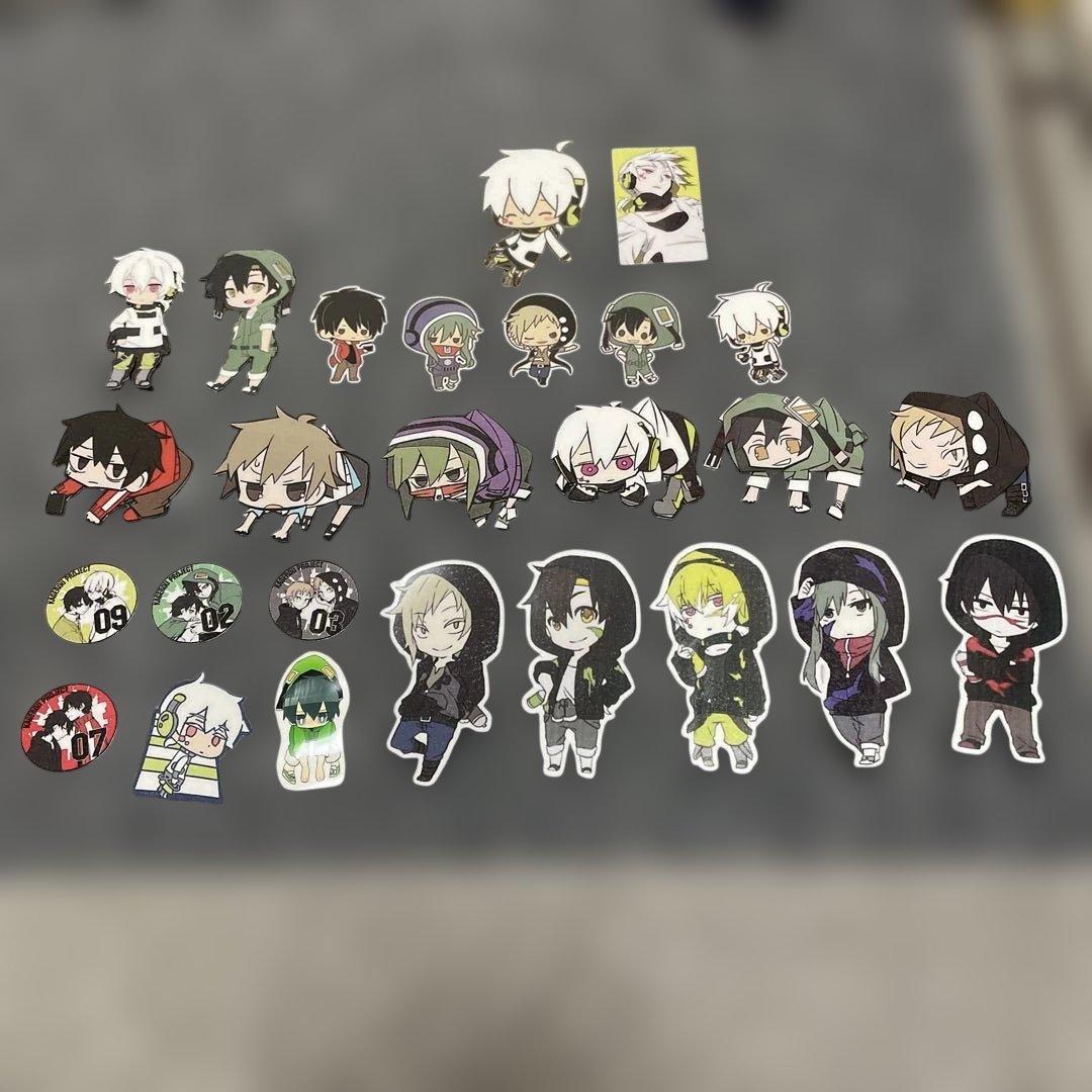 カゲプロ シール ステッカー シンタロー キド カノ セト コノハ ヒビヤ